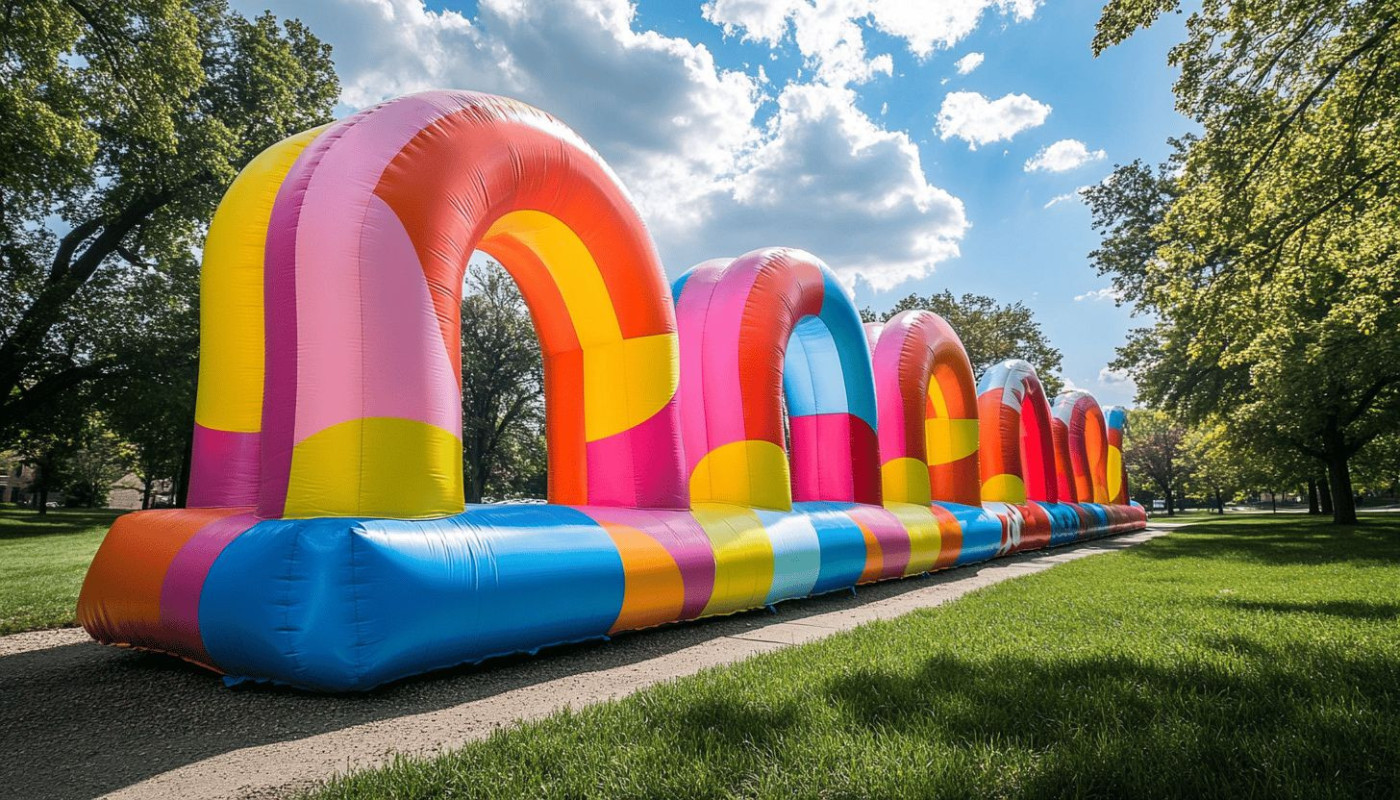 Les avantages des structures gonflables pour la publicité extérieure
